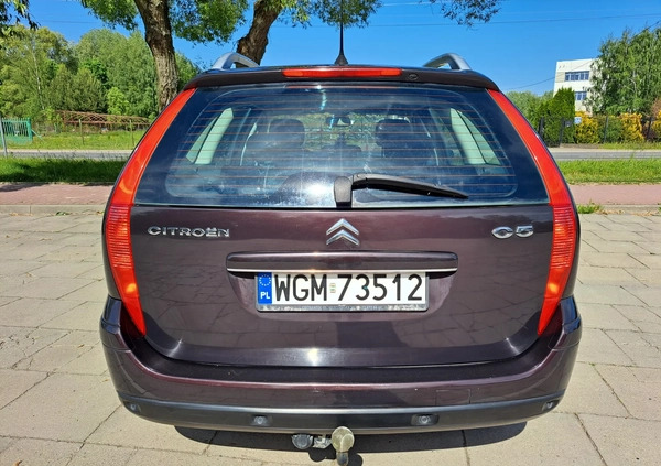 Citroen C5 cena 12900 przebieg: 180000, rok produkcji 2007 z Nasielsk małe 46
